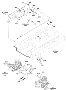 Park Brake Group - Rzt Diagram and Parts List for 2691041-01-EZT2042 2012 Briggs and Stratton Lawn Tractor Accessories